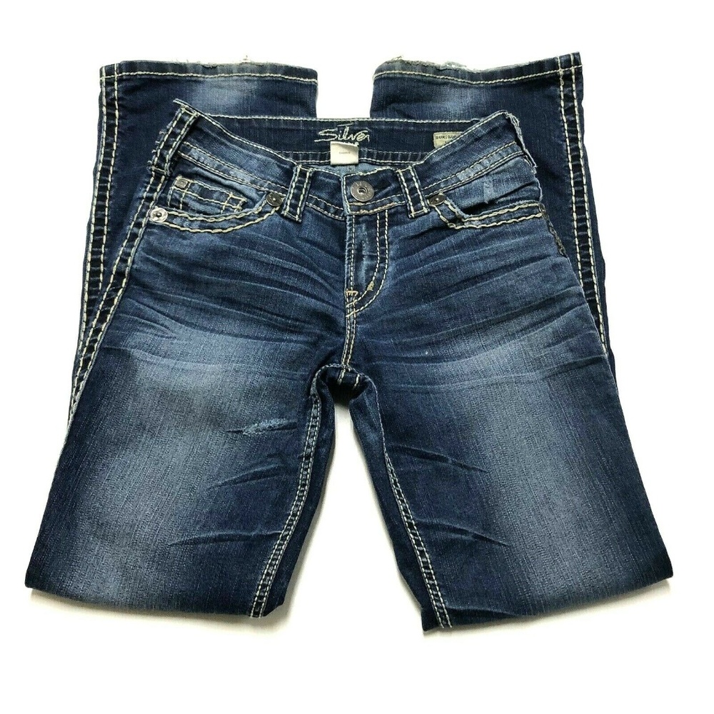 SILVER SUKI Surplus Jeans Flap Pocket